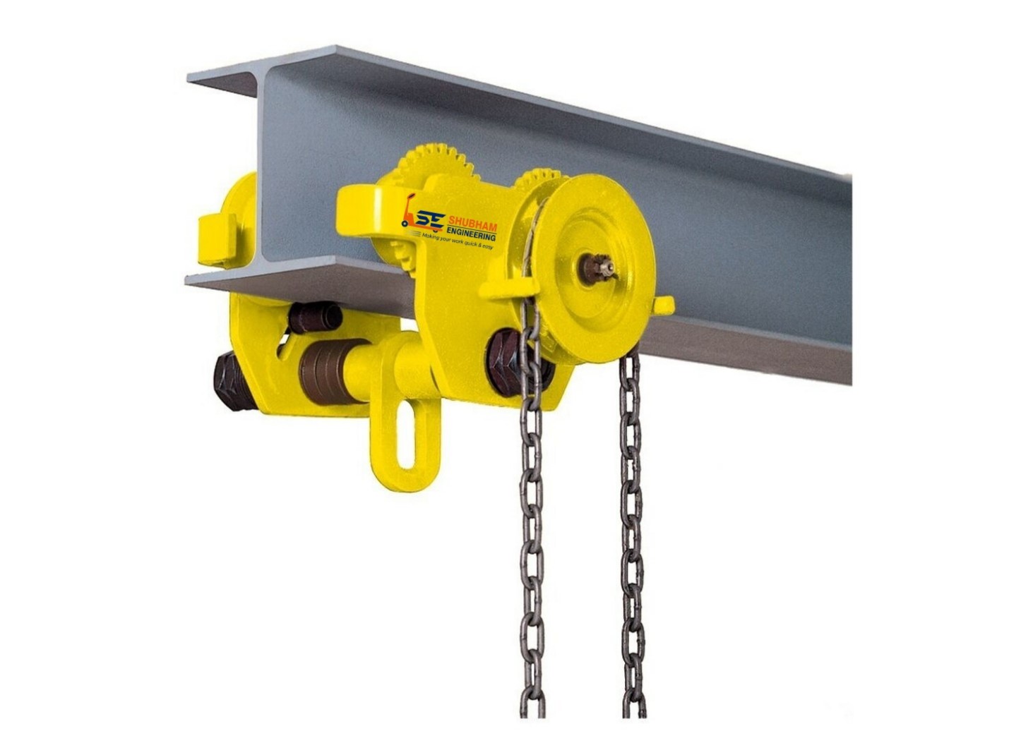 Gear Trolley & Chain Pully 